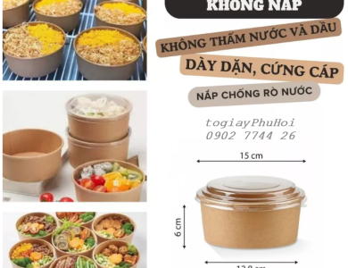 Tô Giấy Kraft 1300ml
